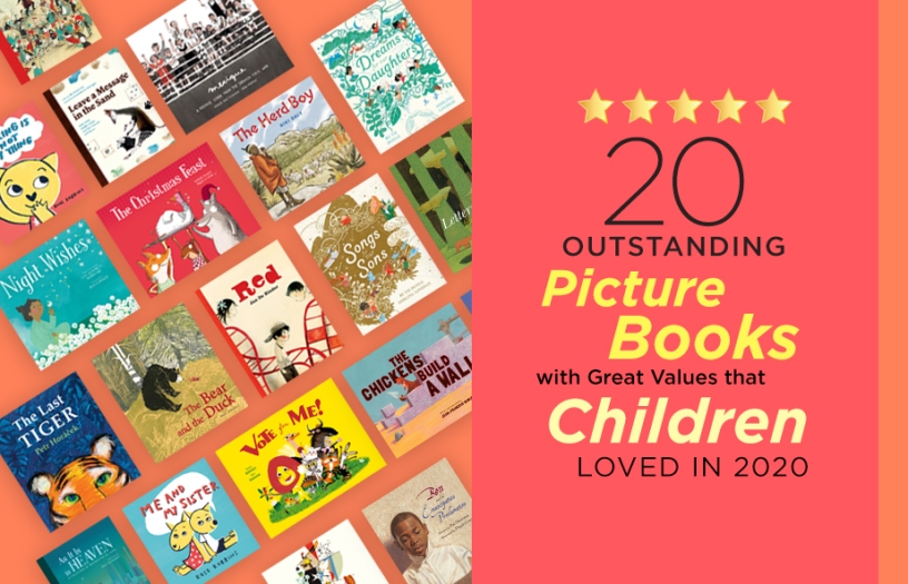 Twenty Outstanding Picture Books that Children Loved in 2020 kids books